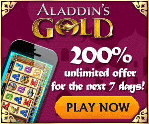 Aladdins Gold USA Online Casinos Bonuses