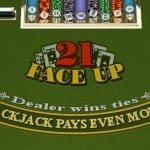 Play Face Up 21 Blackjack At Las Vegas USA Casino - $3000 Bonus